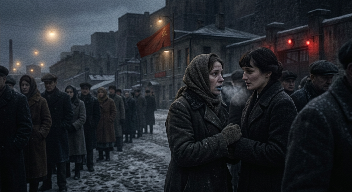 'Can you describe this?' — Leningrad, outside the prison